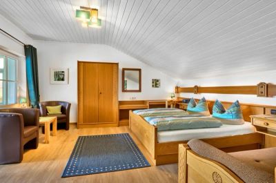 Schlafzimmer der Ferienwohnung Andreas
