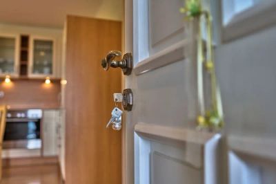 Eingangsbereich der Ferienwohnung Zilly