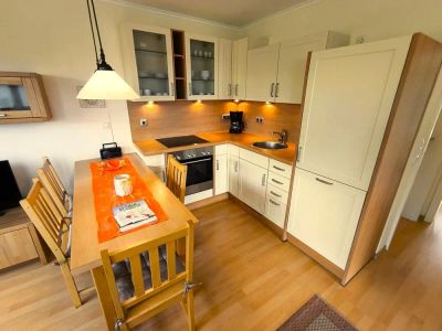 Küche der Ferienwohnung Zilly