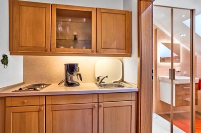 Küche der Ferienwohnung Zilly