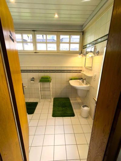 Badezimmer der Ferienwohnung Andreas